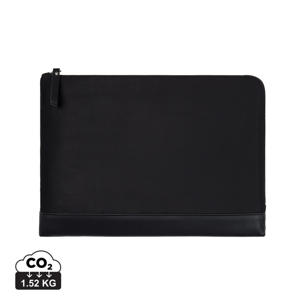 Logotrade promotional product picture of: VINGA Marlow RCS recycled polyester 16" laptop sleeve