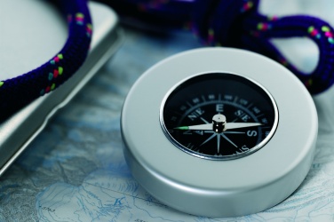 Logo trade business gift photo of: Target nautical compass