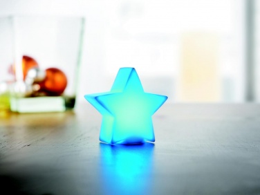 Logotrade promotional item picture of: Star colour changing light