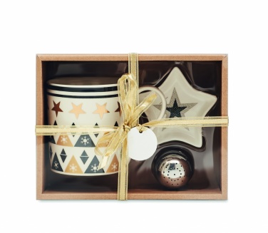 Logotrade promotional giveaway picture of: Mug mini plate filter in box