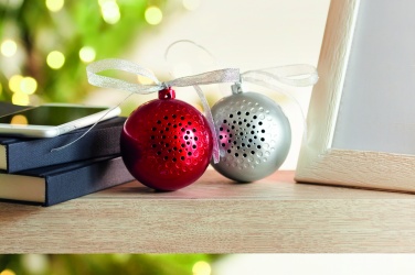 Logo trade promotional product photo of: Speaker Christmas ball