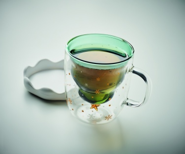 Logotrade promotional merchandise picture of: Double wall borosilicate mug