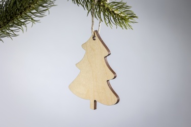Logo trade promotional giveaway photo of: Christmas ornament tree
