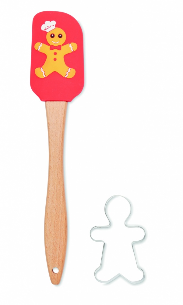 Logo trade advertising products picture of: Silicon spatula set