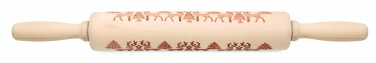 Logotrade promotional merchandise picture of: Christmas pastry wooden rolling