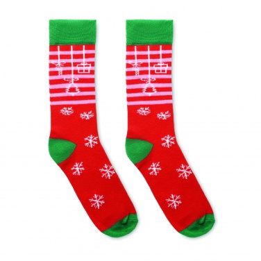 Logo trade promotional item photo of: Pair of Christmas socks M