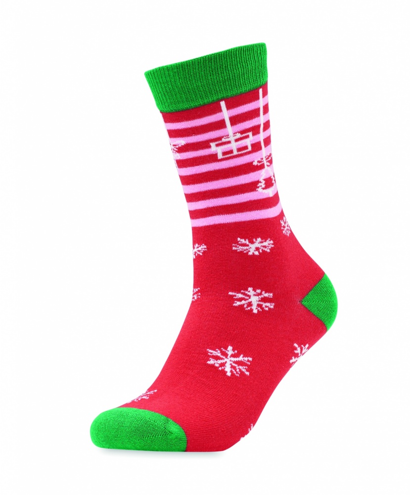 Logotrade promotional giveaway picture of: Pair of Christmas socks L