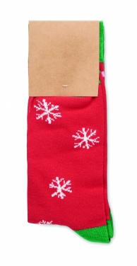 Logo trade advertising product photo of: Pair of Christmas socks L