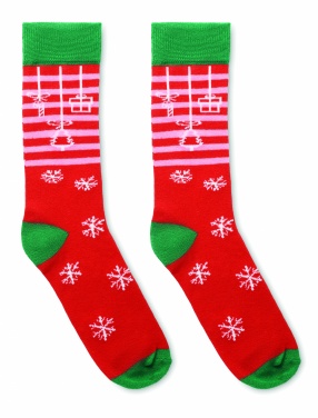 Logo trade advertising product photo of: Pair of Christmas socks L