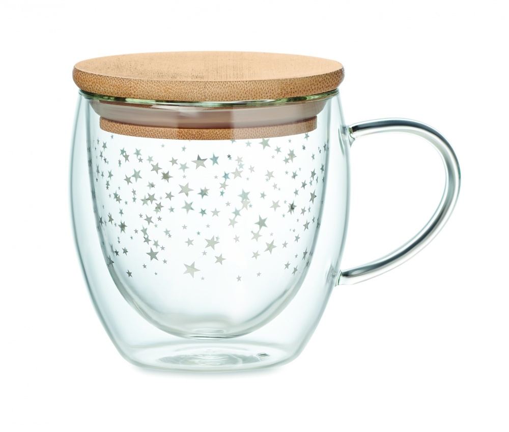 Logotrade advertising products photo of: Double wall borosilicate mug