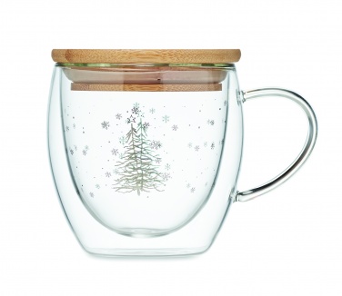 Logotrade promotional gift picture of: Double wall borosilicate mug