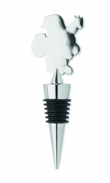 Logo trade promotional merchandise photo of: Bottle stopper Christmas motif