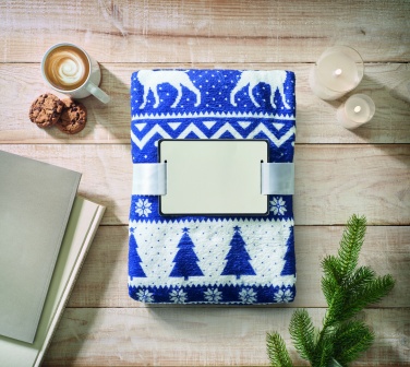 Logotrade promotional giveaways photo of: RPET fleece blanket 190 gr/m²