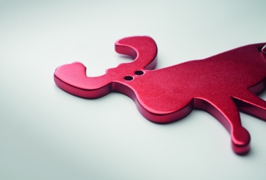 Logo trade corporate gifts image of: Recycled aluminium key ring Pori