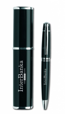 Logo trade promotional gift photo of: Metal twist ball pen