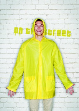 Logotrade promotional giveaway image of: PVC raincoat with hood