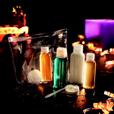 Logotrade advertising products photo of: Travelling pouch with bottles