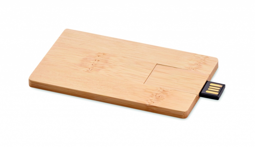 Logotrade corporate gift image of: 16GB bamboo casing USB