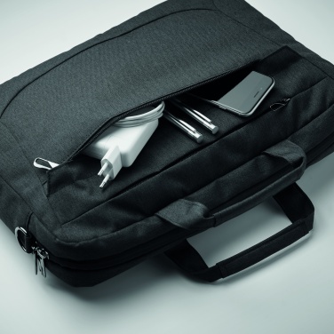 Logo trade promotional gift photo of: 600 RPET laptop bag