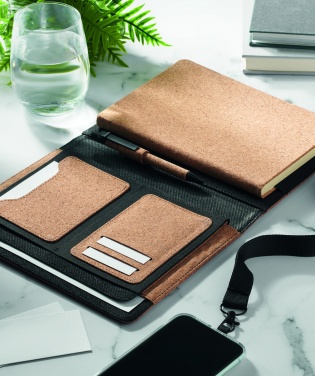 Logotrade promotional product image of: A5 portfolio in cork