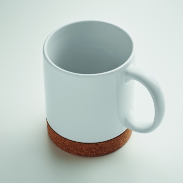 Logotrade advertising product picture of: Sublimation ceramic cork mug