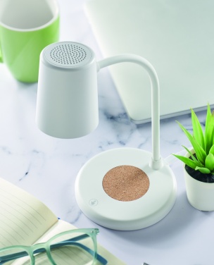 Logo trade promotional items picture of: Wireless charger, lamp speaker