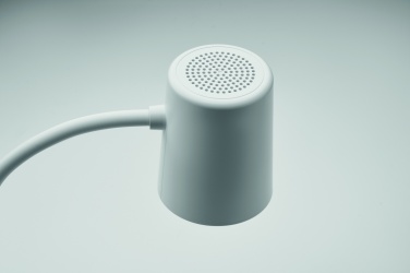 Logo trade corporate gifts image of: Wireless charger, lamp speaker