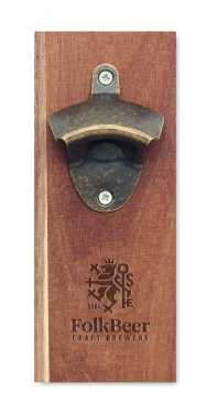 Logotrade promotional gift picture of: Wall mounted bottle opener