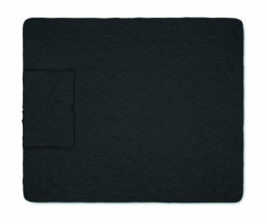 Logo trade business gifts image of: Foldable picnic blanket