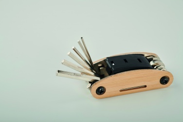 Logo trade promotional gifts picture of: Multi tool pocket in bamboo