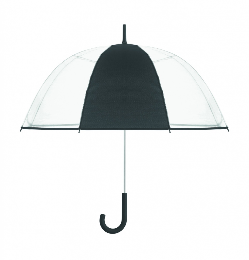 Logotrade business gift image of: Transparent 23 inch manual open umbrella