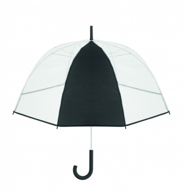 Logo trade corporate gift photo of: Transparent 23 inch manual open umbrella