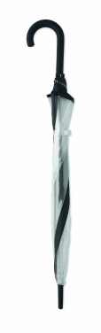 Logo trade corporate gift photo of: Transparent 23 inch manual open umbrella
