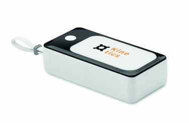 Logo trade promotional merchandise image of: 10000 mAh power bank with COB