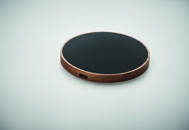 Logotrade promotional product image of: Wireless charger in acacia 15W