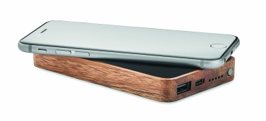 Logotrade promotional item image of: Wireless 4000 mAh Power bank