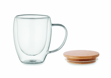 Logotrade advertising products photo of: Double wall borosilicate mug