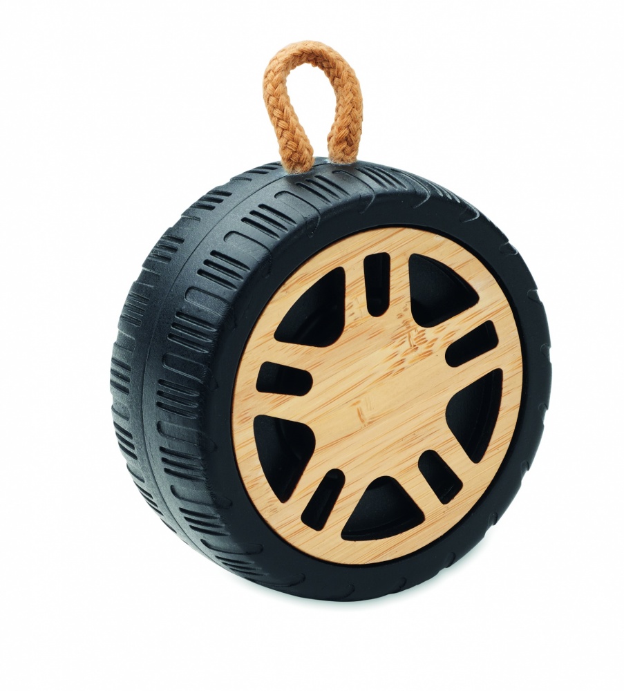 Logotrade promotional merchandise image of: Wireless speaker tire shaped