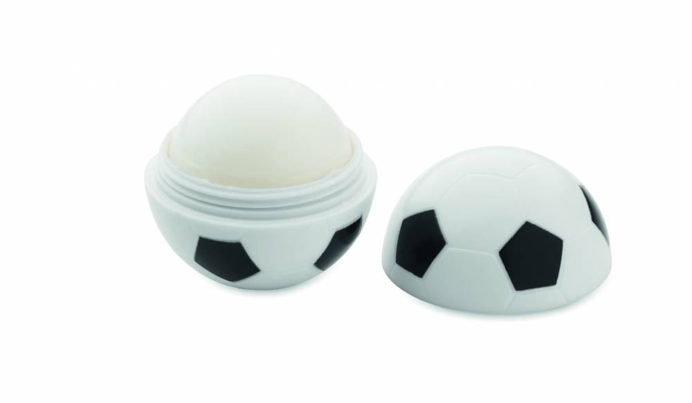 Logo trade promotional items image of: Lip balm in football shape