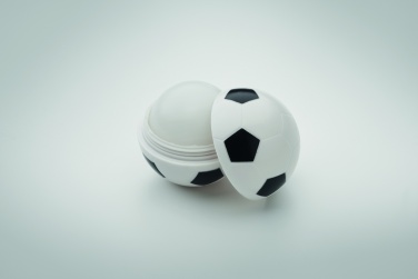 Logo trade promotional giveaways picture of: Lip balm in football shape