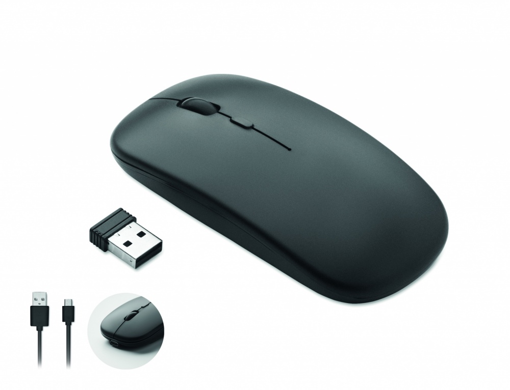 Logotrade promotional items photo of: Rechargeable wireless mouse