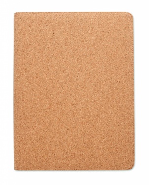 Logo trade promotional item photo of: A4 cork conference folder