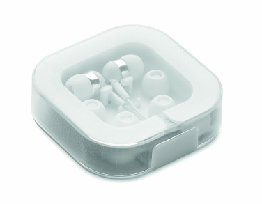 Logotrade promotional giveaway image of: Ear phones with silicone covers
