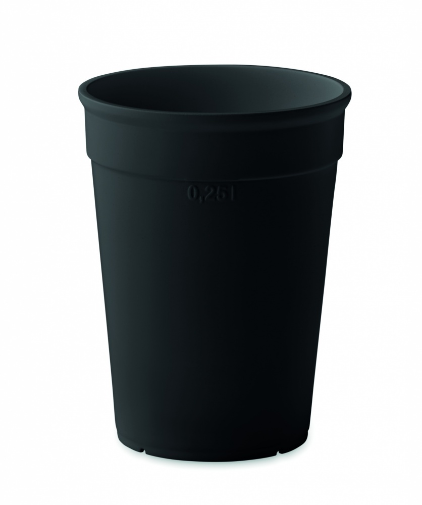 Logo trade corporate gift photo of: Recycled PP cup capacity 250 ml