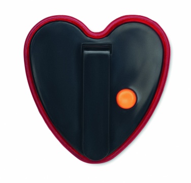 Logotrade promotional giveaways photo of: Heart shaped reflector light