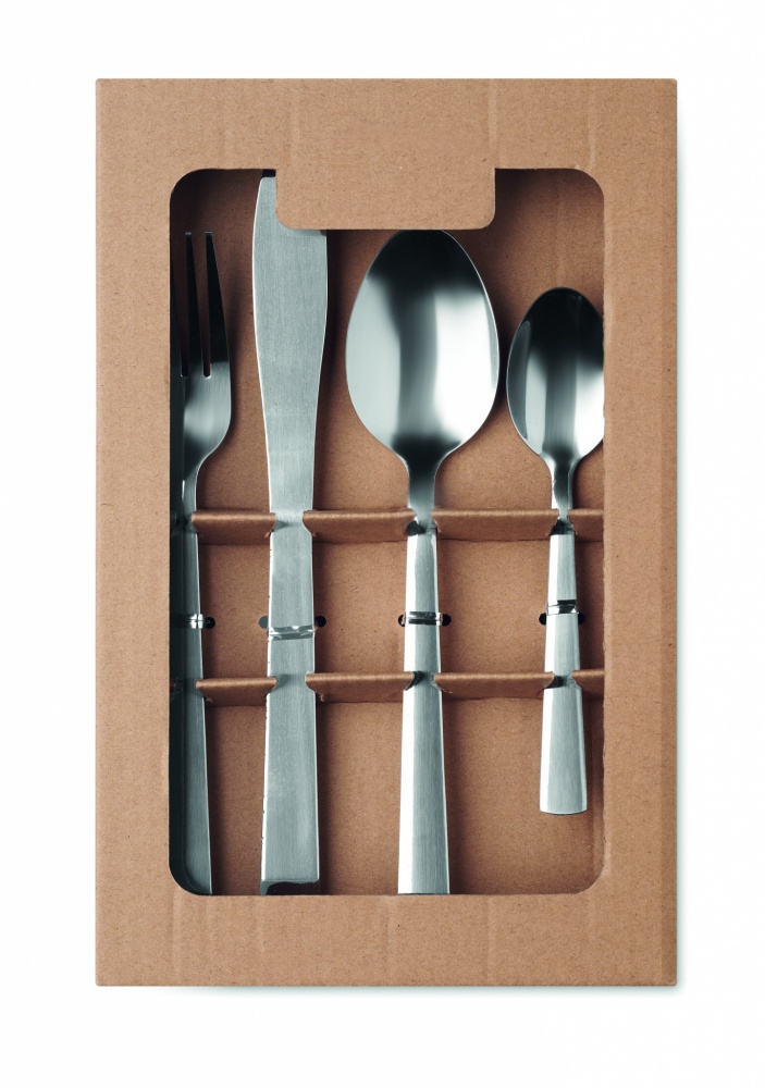 Logotrade promotional giveaway image of: 16 piece cutlery set.