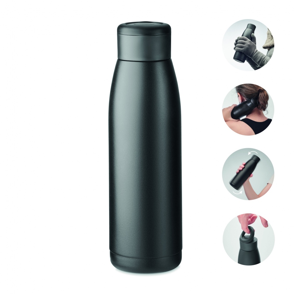 Logotrade promotional merchandise image of: Heat-cool double wall bottle
