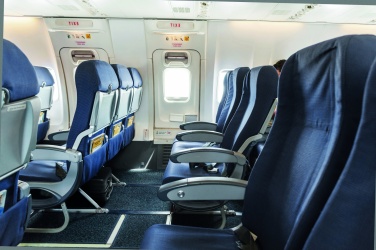 Logo trade business gifts image of: Underseat luggage trolley