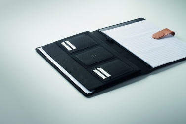 Logo trade corporate gifts image of: A4 RPET conference folder