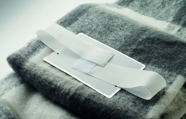 Logo trade promotional merchandise image of: Chequered mohair blanket